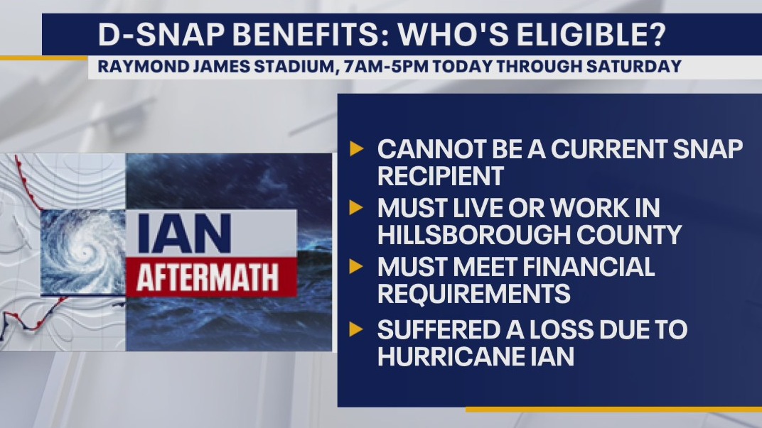 Help available for Hurricane Ian victims who lost income, food